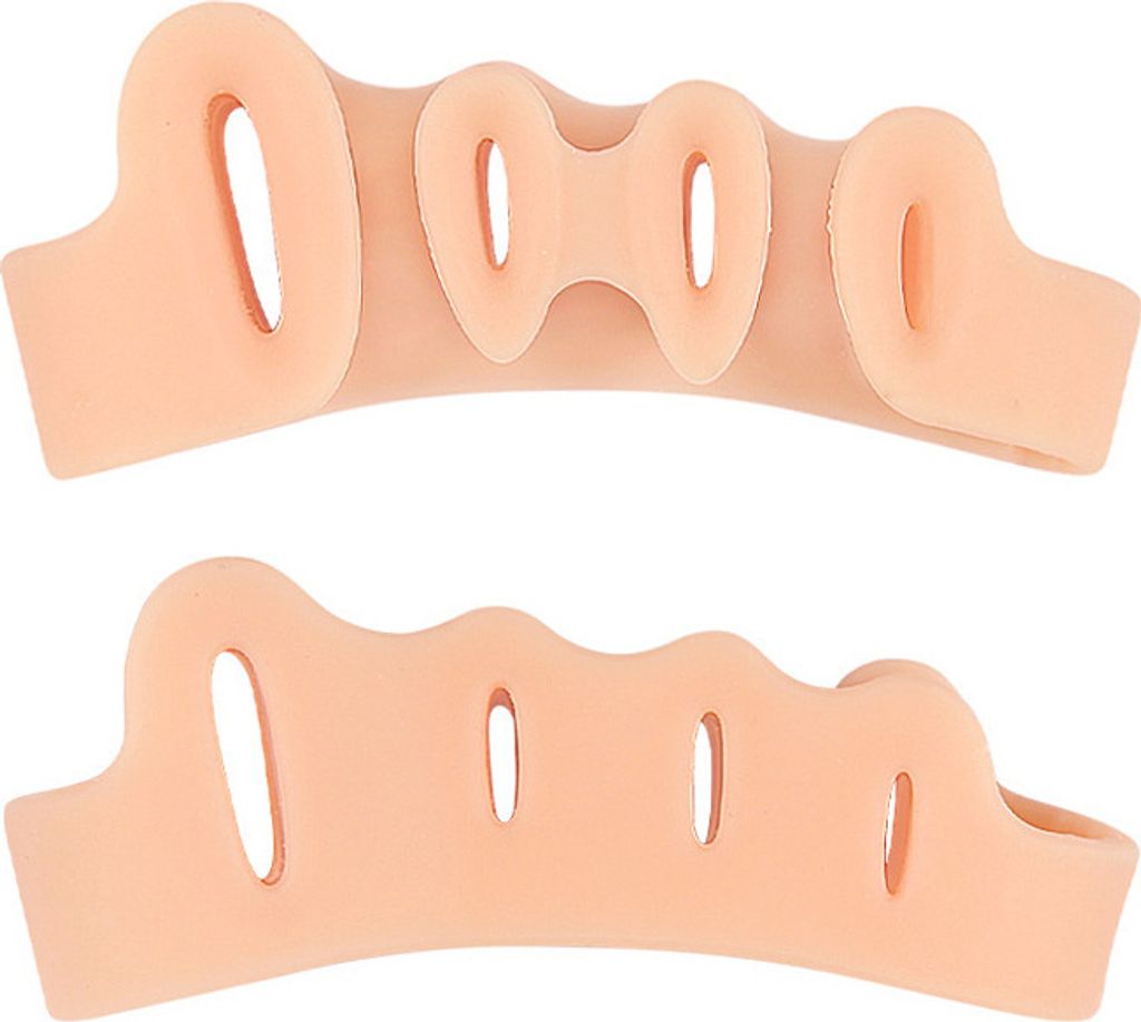 INF Zehenspreizer mit fünf Löchern Beige