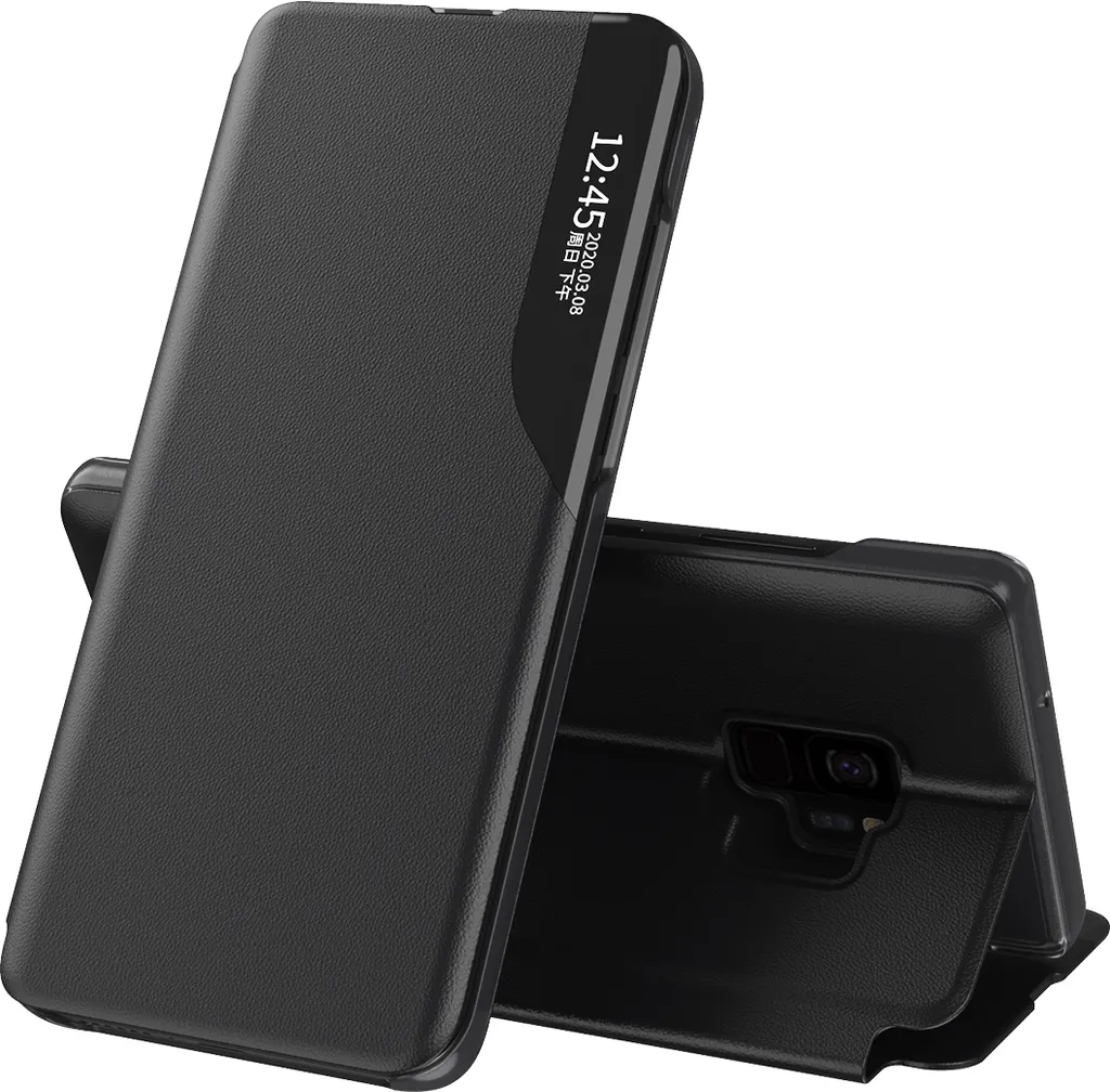 Custodia Samsung S9 Economica e Robusta: Smart View Window Black