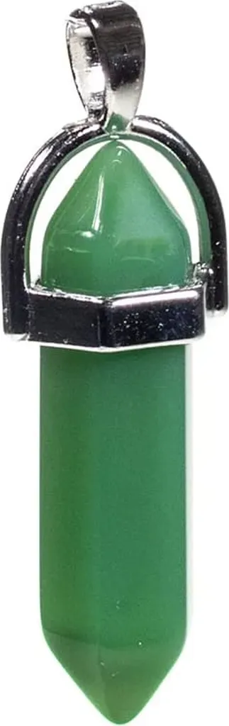 Pendentif Aventurine Verte 4cm : Lot de 5 Pierres Véritables Anti-Stress