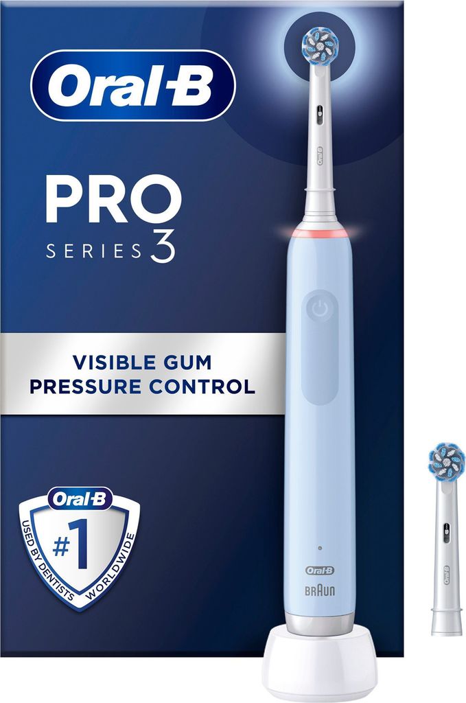 Braun Oral-B Pro 3 3000 Sensitive Clean Blue JAS22 Image du produit 