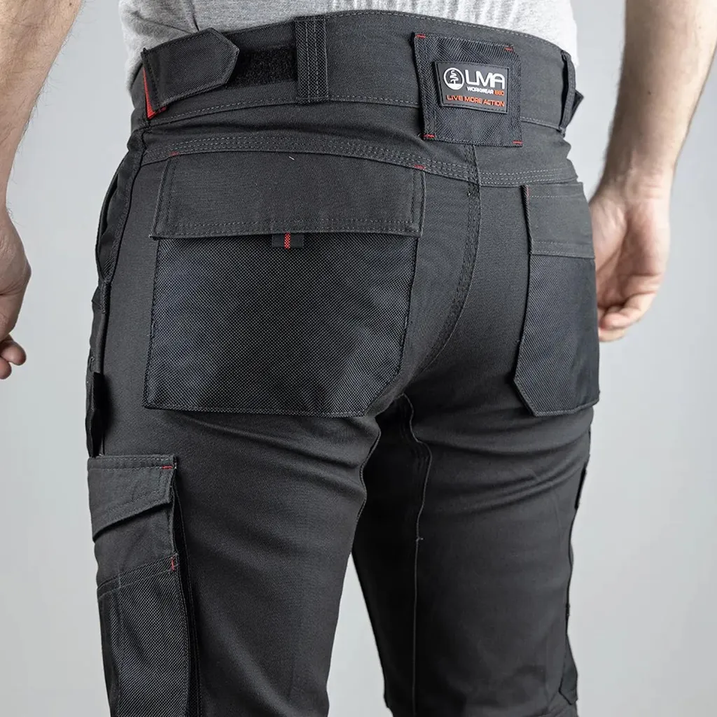 Pantalon de travail gris LMA COSMOS 1806 Taille 42 pour Artisans