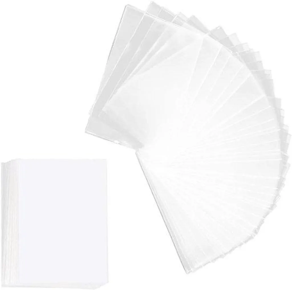 Pochettes transparentes pour cartes 66 x 91 mm - Lot de 100 Sleeves Standard