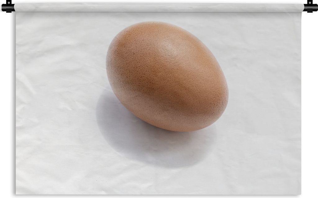 MuchoWow Wandteppich Wandbehang Rote Eier auf weißem Hintergrund 150x100 cm Tapisserie Dekoration Wandtuch - Waschbar - Tapisserien - Wand-Decke
