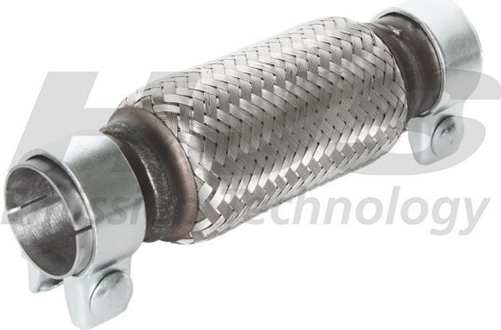 HJS 83 00 8418 Ø45mm Flexrohr Auspuff Abgasrohr für VW POLO (9N) Lupo (6X1, 6E1) POLO (6N2) Polo Limousine (9A4, 9A2, 9N2, 9A6) für OPEL Astra G CC