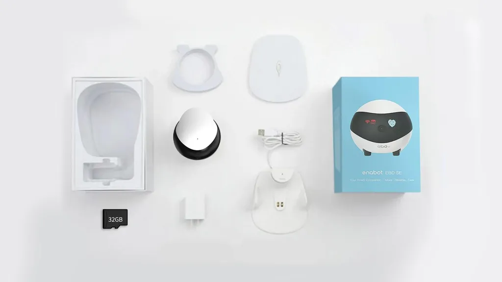 Caméra Robotisée Mobile Enabot EBO SE pour Surveillance Maison Connectée
