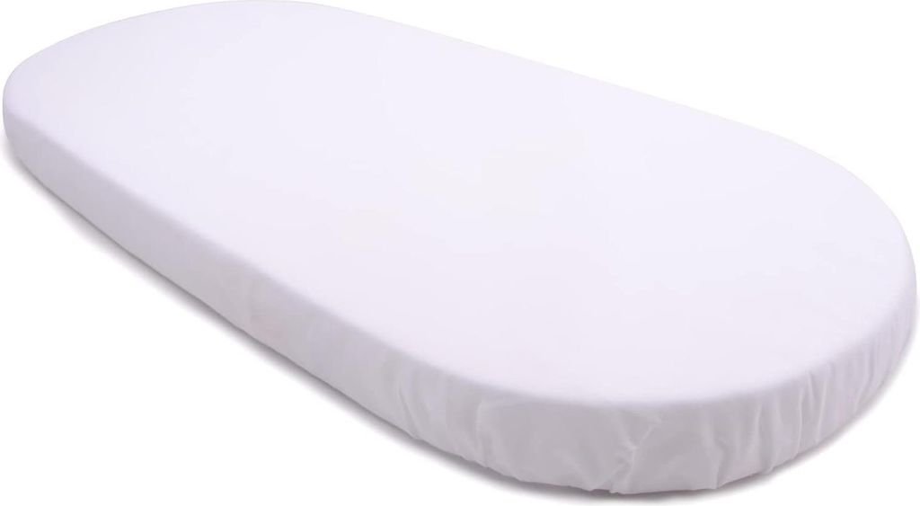 PEKITAS Spannbettlaken, 100% Baumwolle, 500 Fäden, 75 x 33 cm, 72 verstellbar, für Babytragetasche/Kinderwagen Jungen und Mädchen, mit Gummizug,