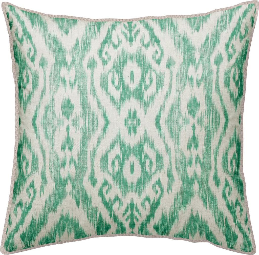 Erwin Müller Kissenhülle Boho" jade 50x50 cm"