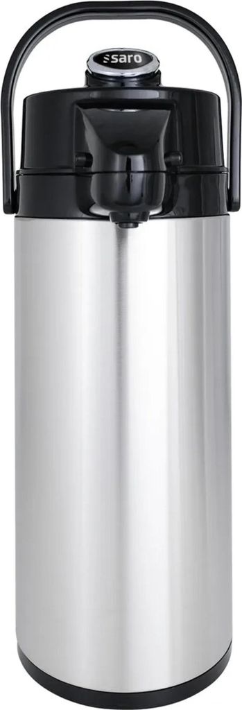 Carafe isotherme en acier inoxydable avec pompe intégrée, Image du produit 