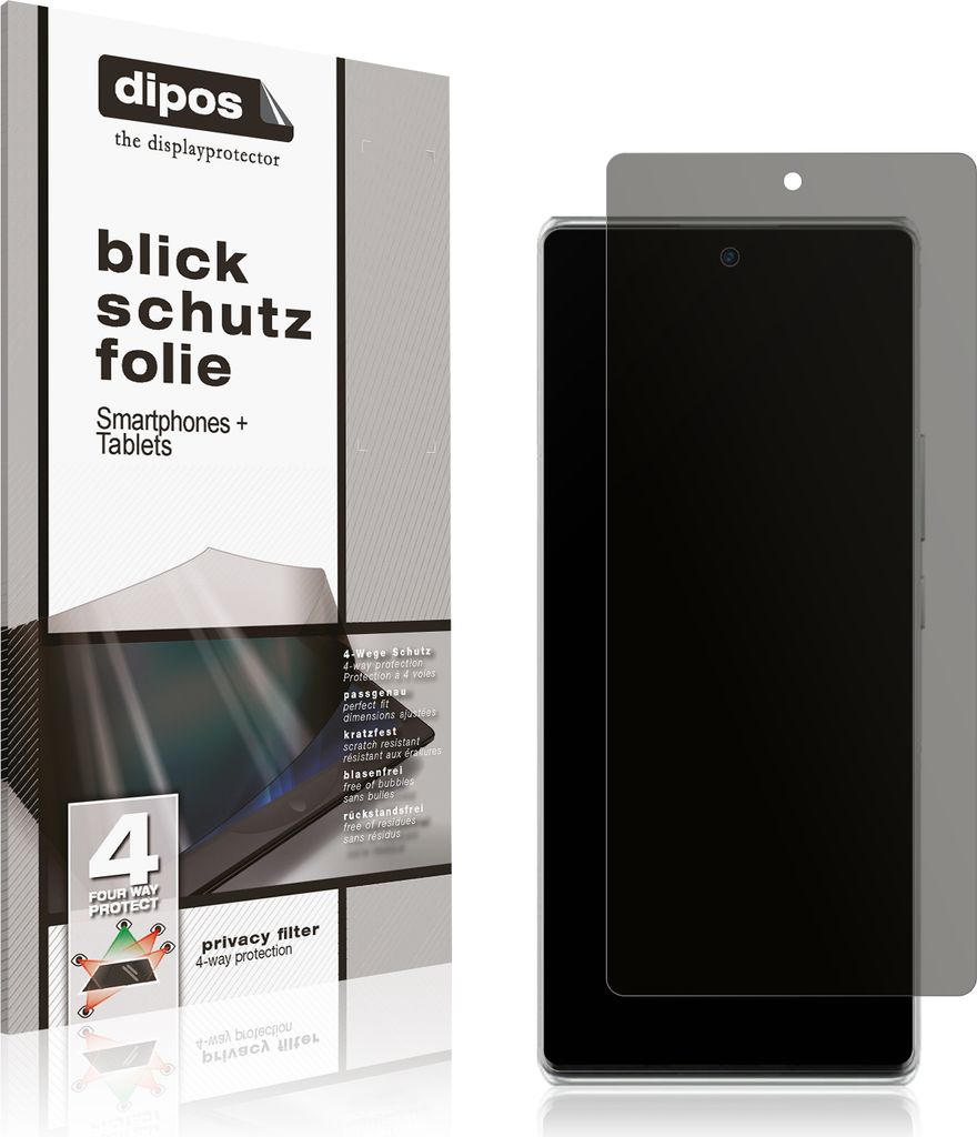 Schutzfolie für NUBIA Z50 mit Sichtschutz Blickschutz Folie