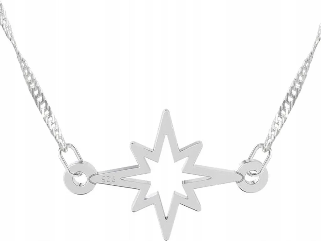 Design Stella e Luna: Collana in Argento 925 da 50cm per Lei
