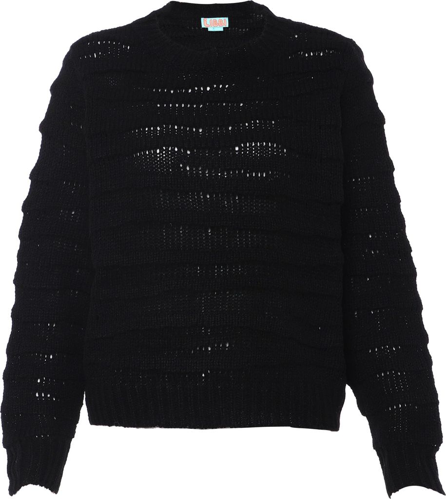 LIBBI damen pullover - schwarz, XL/XXL