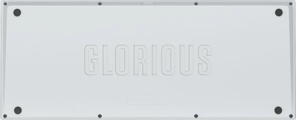 Clavier Gamer Custom GMMK Pro 75% Layout ISO Blanc pour Setup Minimaliste