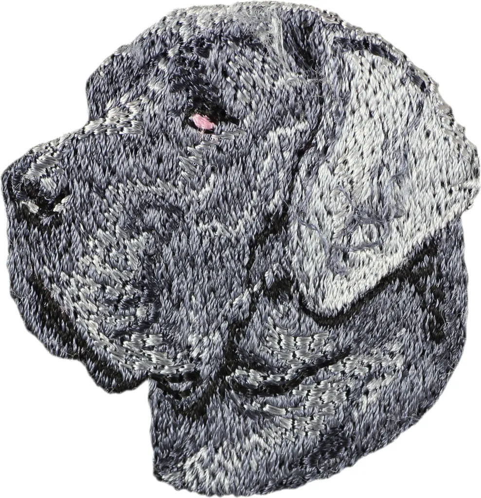 Alano II - toppa a forma di cane, toppa ricamata, decorazione unica per zaino del marchio Art-Dog