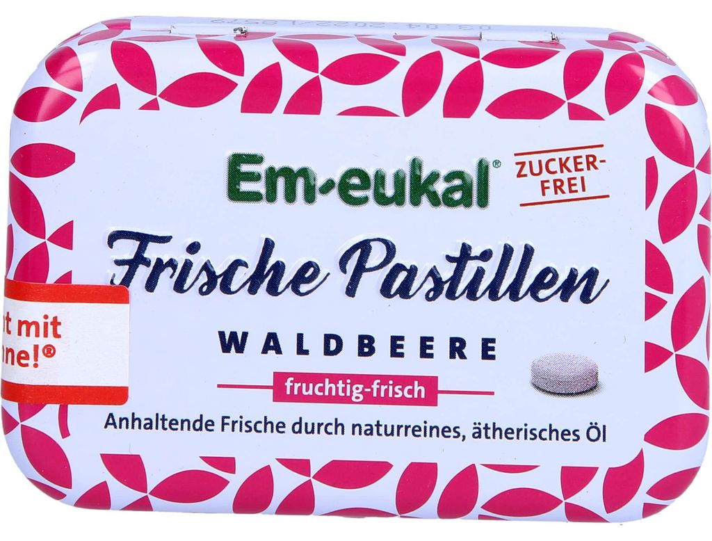Em-eukal Pastilles fraîches aux baies des bois, 20 g PAS Image du produit 