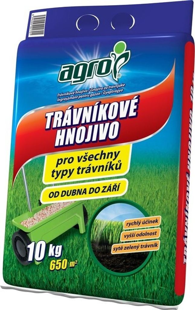 Trávnikové hnojivo Agro CS 10 kg vrece Obrázok produktu 