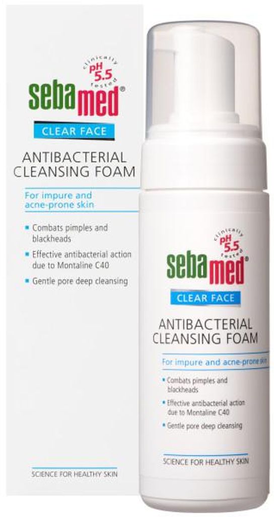 Sebamed Anti-Bacterial Cleansing Foam (150 ml) Productafbeelding 