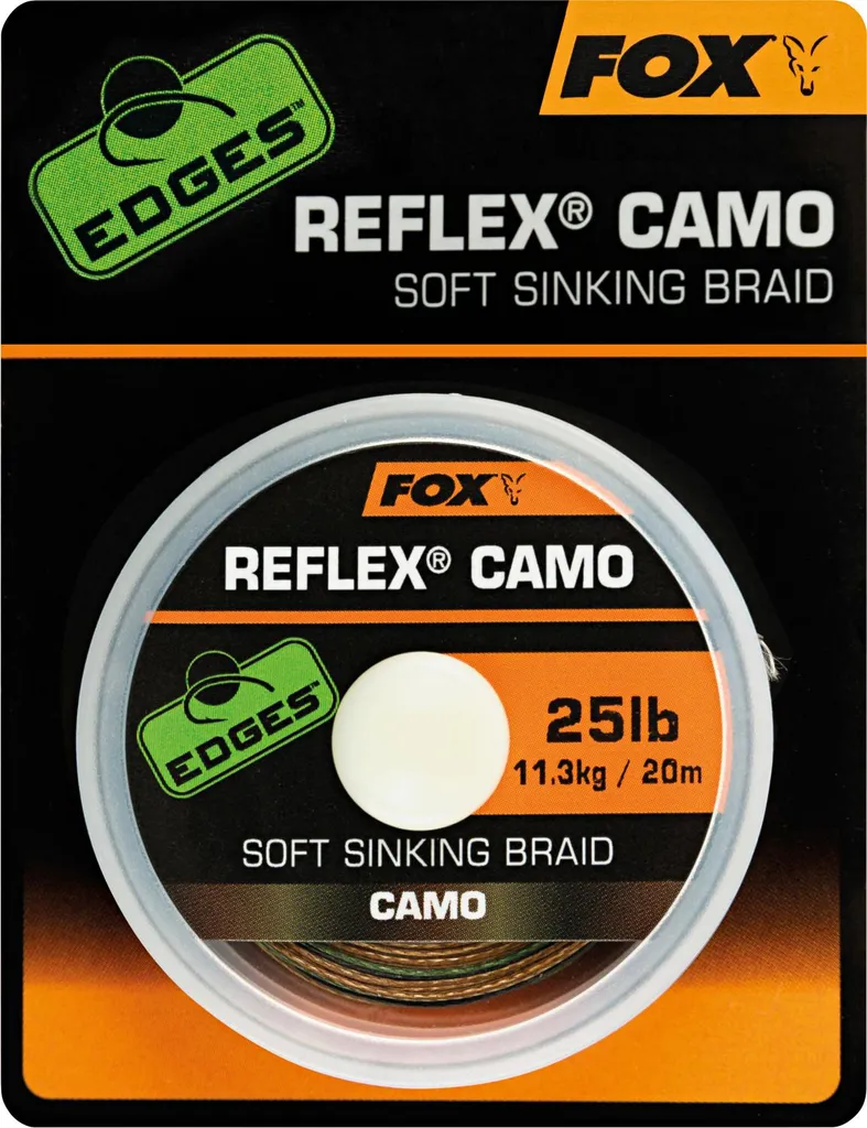 Bas de ligne coulant Fox Edges Reflex camo haute résistance 25lb
