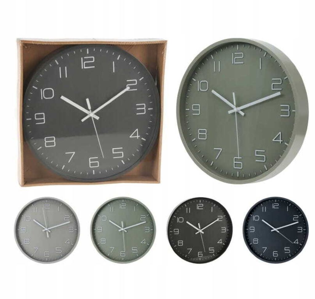 Hodiny nástenné 30 cm žltá piesková KO-HZ1601300zlut Obrázok produktu 
