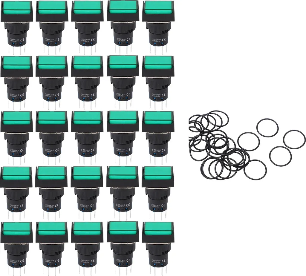 Bouton poussoir 12V sécurisé et facile à installer pour petit moteur
