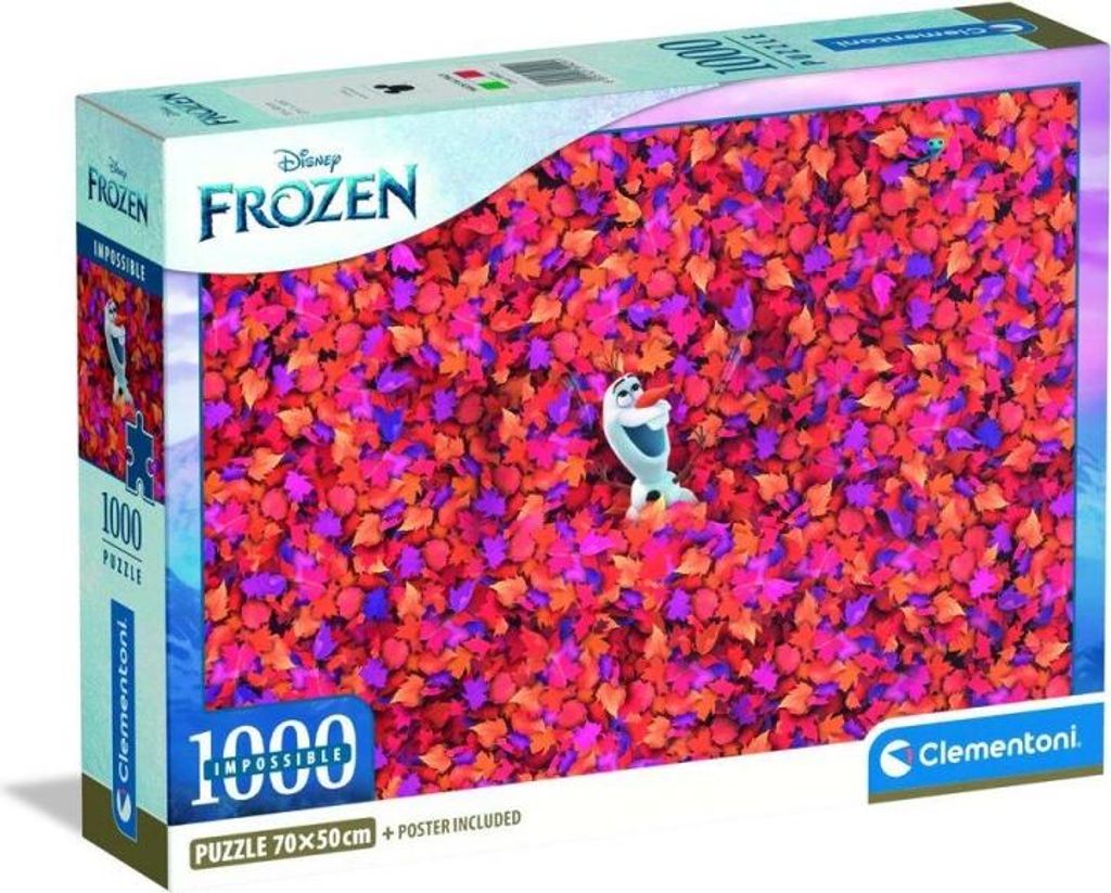 Puzzle 1000 Impossible Puzzle! Frozen 2