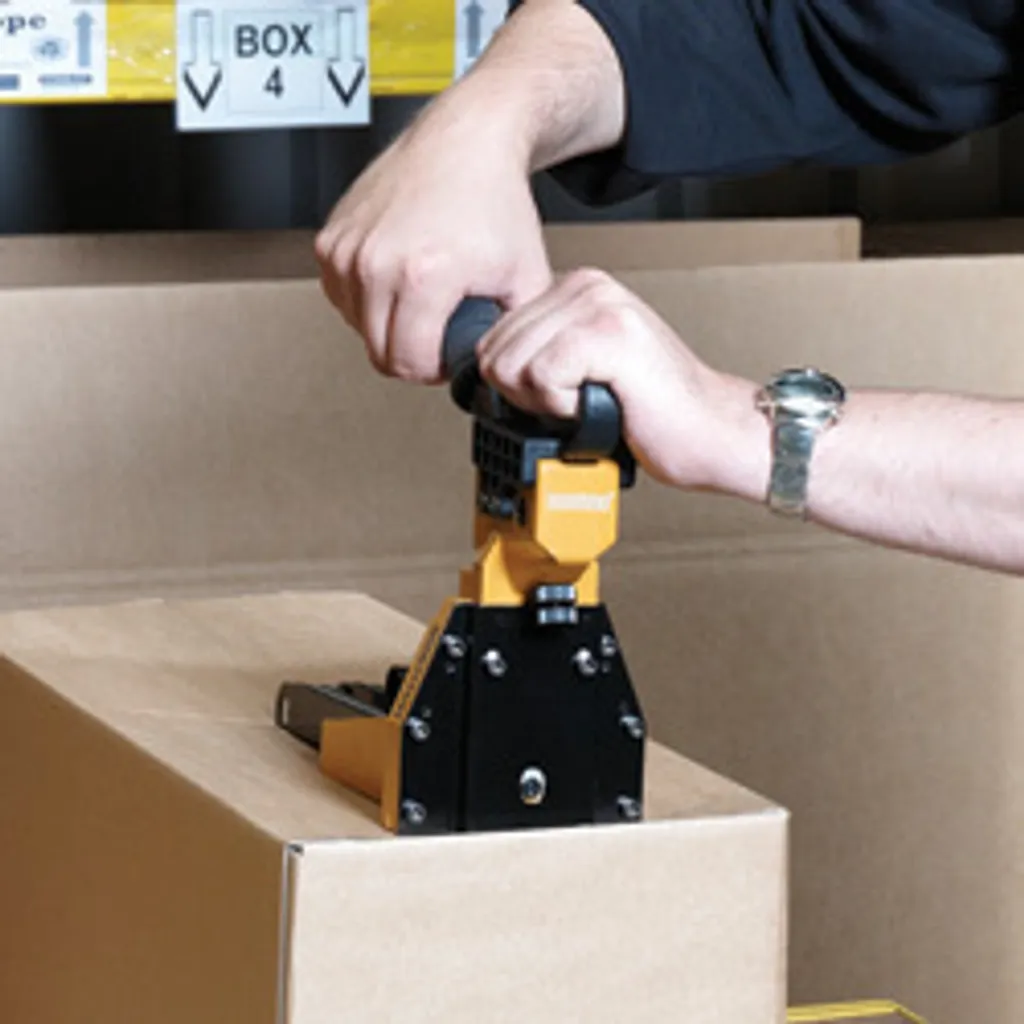 Agrafeuse à cartons manuelle MS-3519-E compatible agrafes 15-19 mm - 4