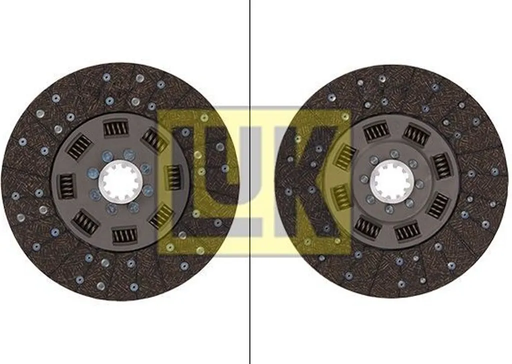 Disque d'embrayage LuK 328 0168 10 pour Mercedes-Benz T2/L et LP