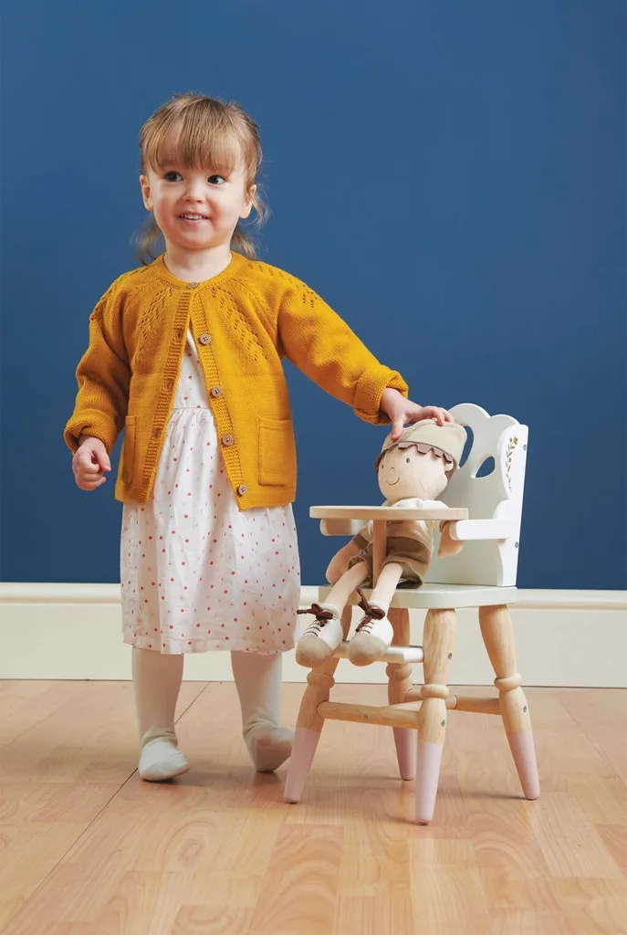 Chaise à manger en bois durable peint à la main - Qualité Le Toy Van - 7
