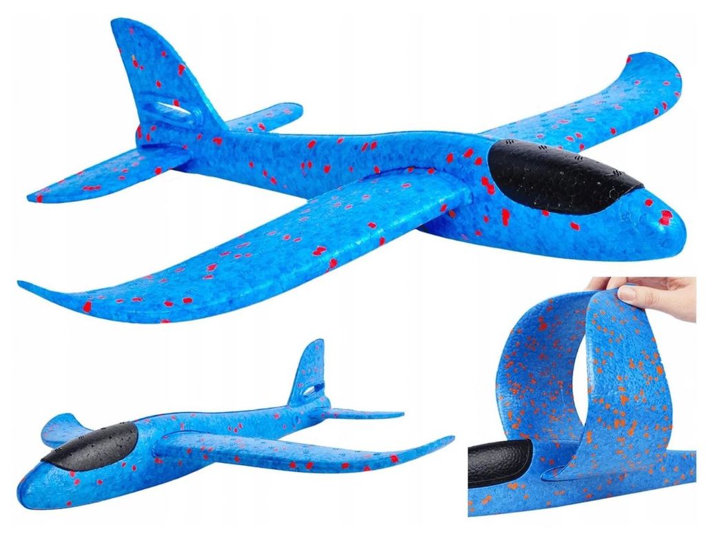 EPP model letadla – kluzák pro děti, 47 cm, velký, lehký, Obrázek produktu 