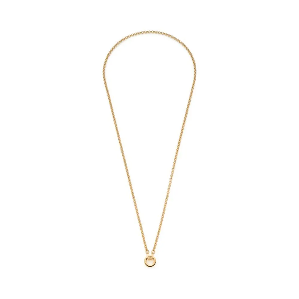 Leonardo Jewels Collier Paola Clip Mix Chaîne Acier Or 70 cm 018389