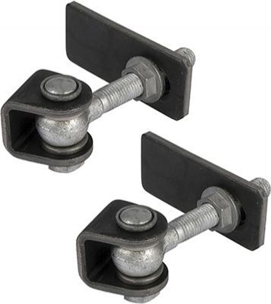 Scharnier 180° LOCINOX Dreidimensionale Verstellung - M16 - GBMU-B-M16-110-02