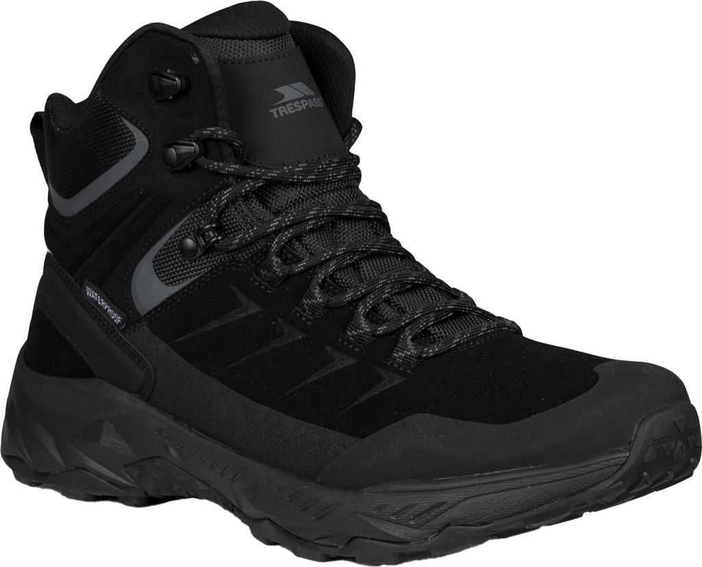 Trespass - Herren Wanderstiefel "Dean", Wildleder TP6822 (40 EU) (Schwarz)