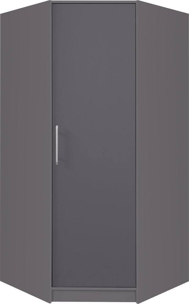 Masseno Drehtürenschrank VANO 95/190/95cm 1-türig Anthrazit