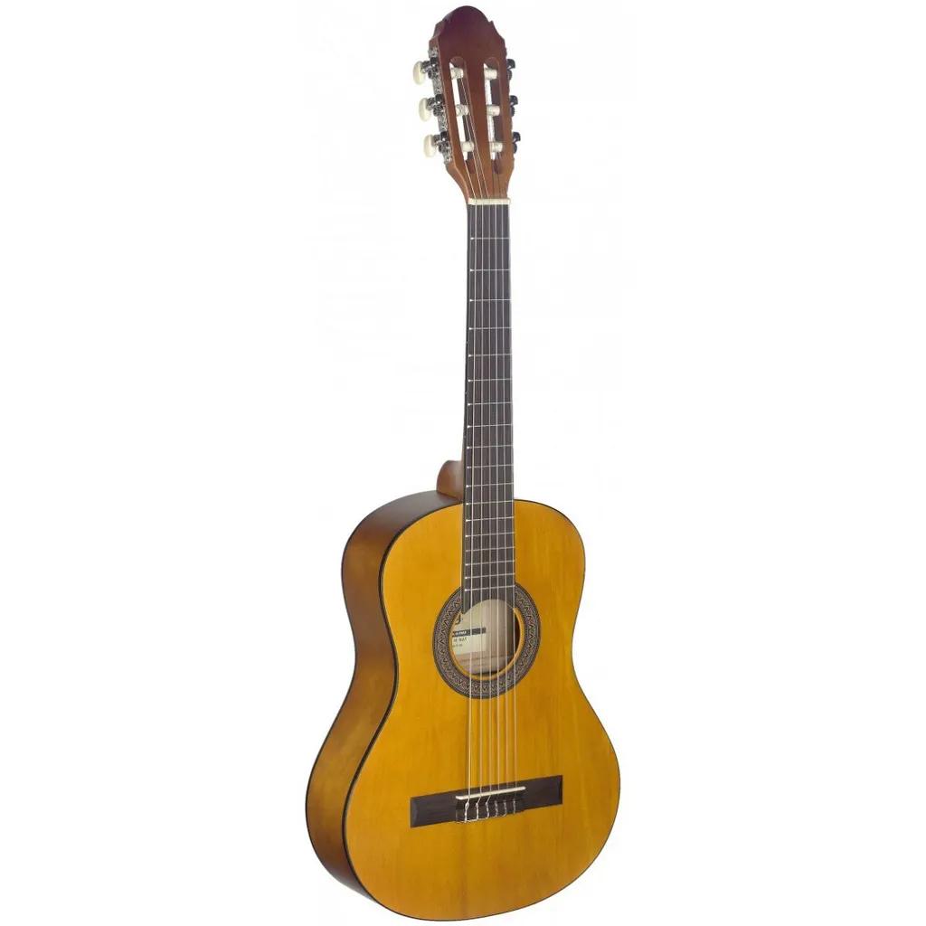 Guitare 1/2 Stagg C410 M NAT facile à jouer sans mal aux doigts pour enfant