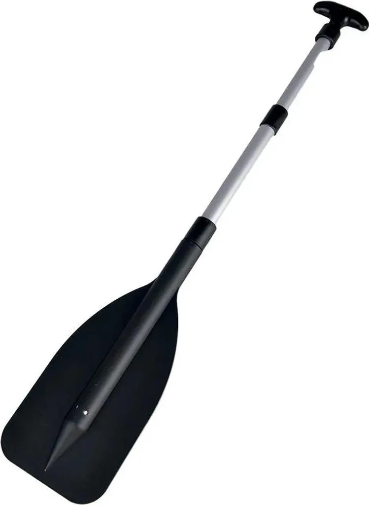 Talamex Pagaie Télescopique 57-107cm avec Gaffe pour Bateau et Annexe