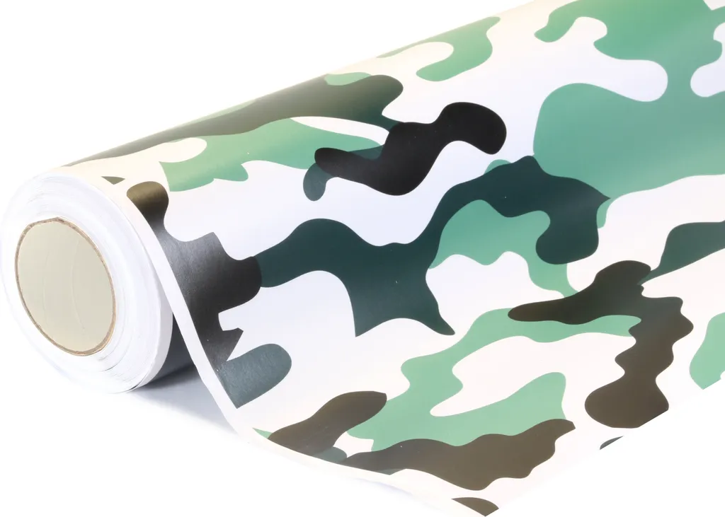 Film wrap anti-bulles camouflage MC07 pour masquer rayures