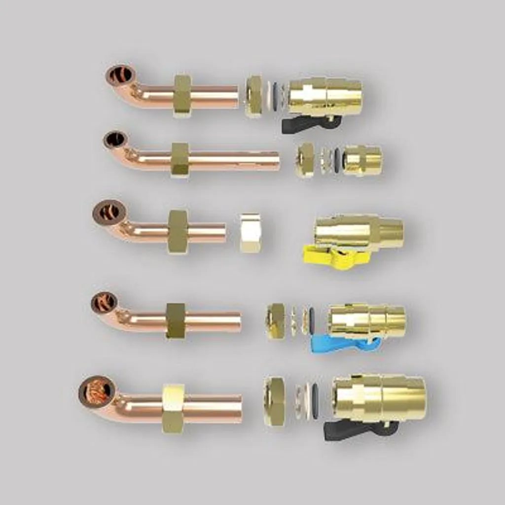 Kit de raccordement hydraulique Ferroli pour chaudière à 5 tubes