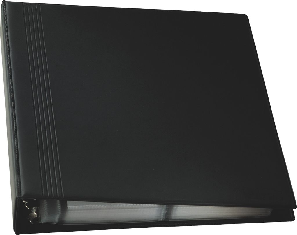 Sigel - Visitenkartenordner Sigel 400 kRT 90x58mm schwarz | 1 Stück | 5 Stücke