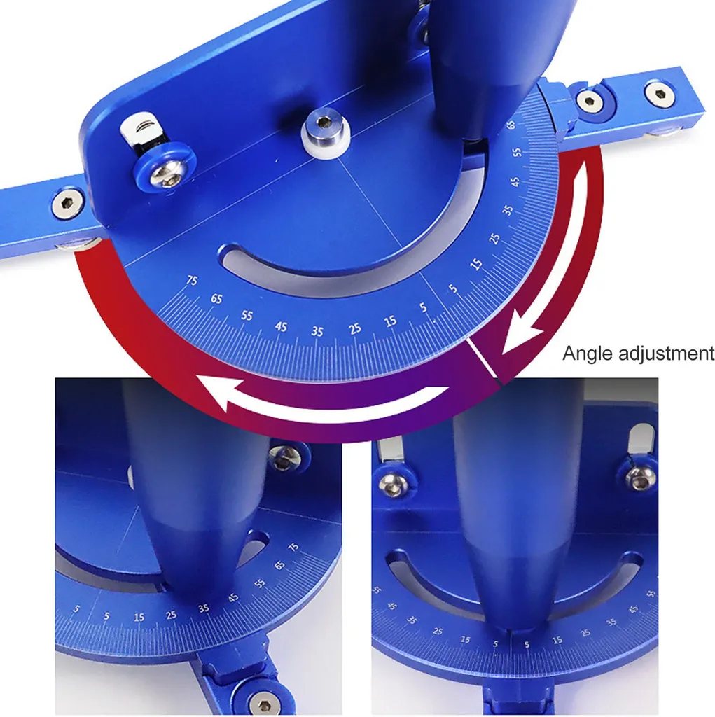 Guide d'onglet de précision pour scie sur table en alliage aluminium - 17