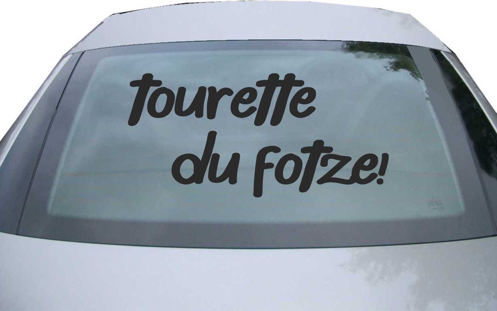 Indigos UG - Aufkleber Heckscheibe & Motorklappe DE6285 - schwarz - 600x285 mm - Does Your Obama Sticker Make You Feel Stupid Yet - Auto Scheiben F...