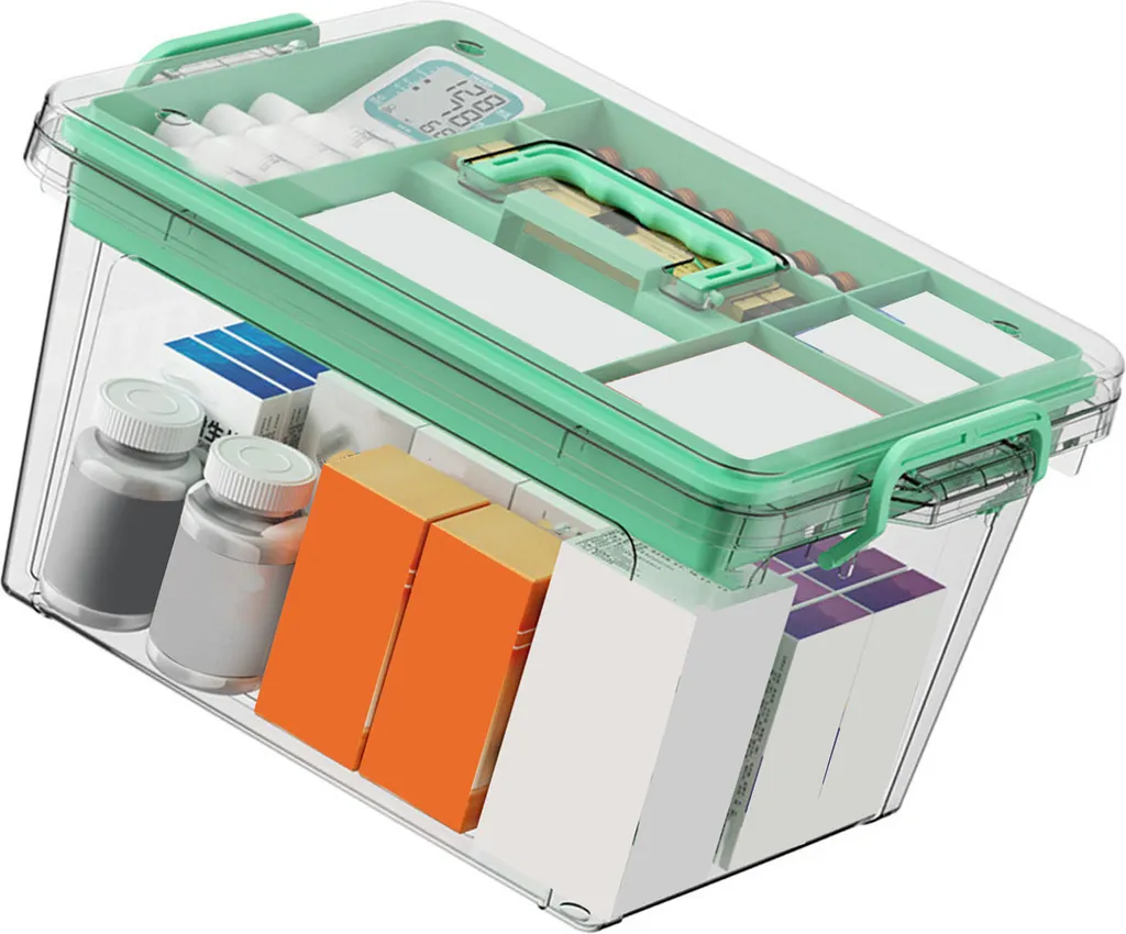 Conteneur de trousse de premiers secours idéal pour maison et voiture