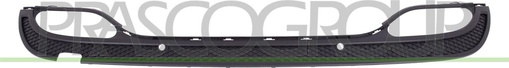 PRASCO Heckdiffusor Heck-Diffusor ME4421891 Hinten passend für MERCEDES-BENZ C-Klasse Limousine (W205)