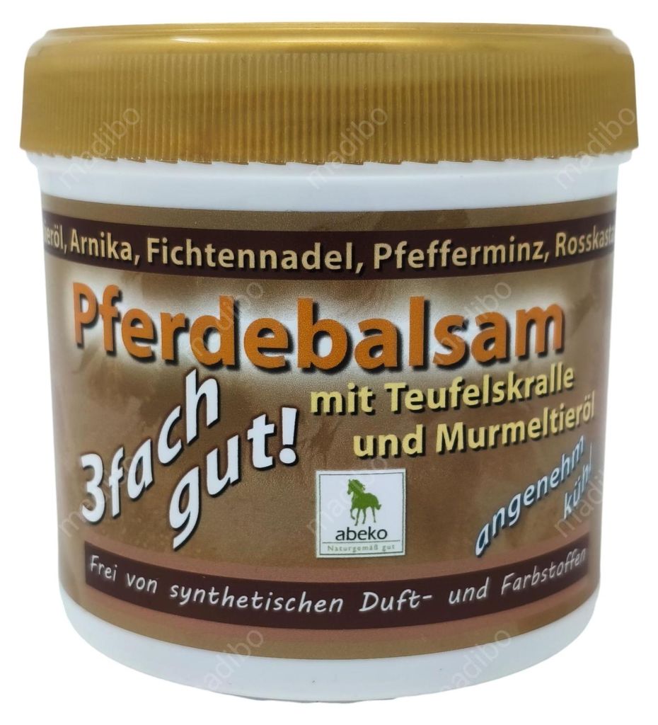 Pferdebalsam mit Teufelskralle und Murmeltieröl 200 ml von Produktbild 