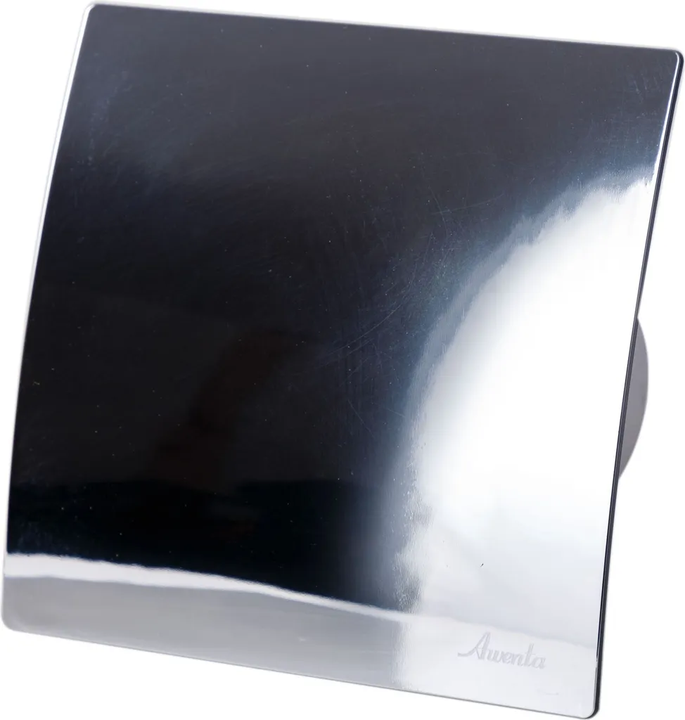 Ventilateur de salle de bain anti-humidité Silent Escudo Chrome 100 H