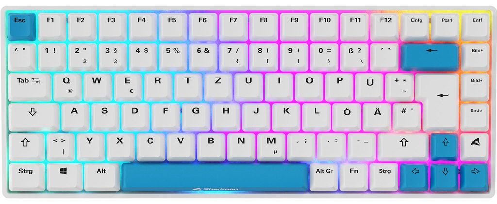Sharkoon SKILLER SGK50 S3 PBT, Kabelgebunden, USB, Produktbild 