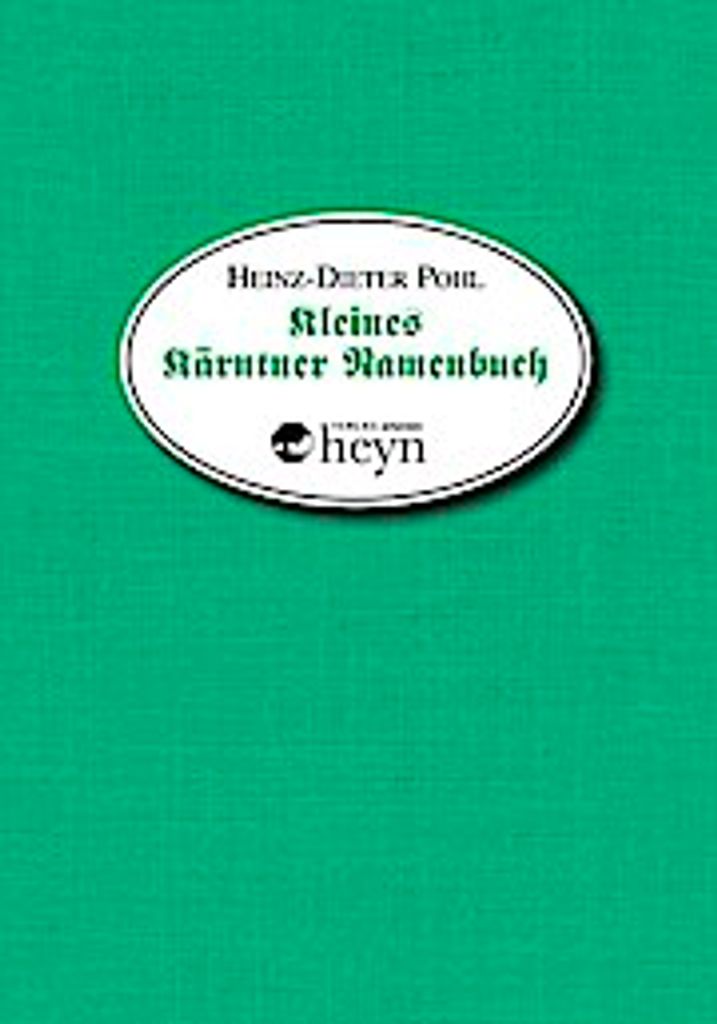 Kleines Kärntner Namenbuch