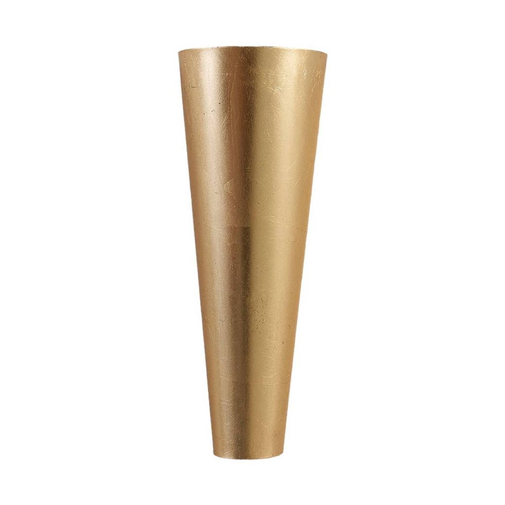 Formvollendete Wandleuchte Conan in Gold