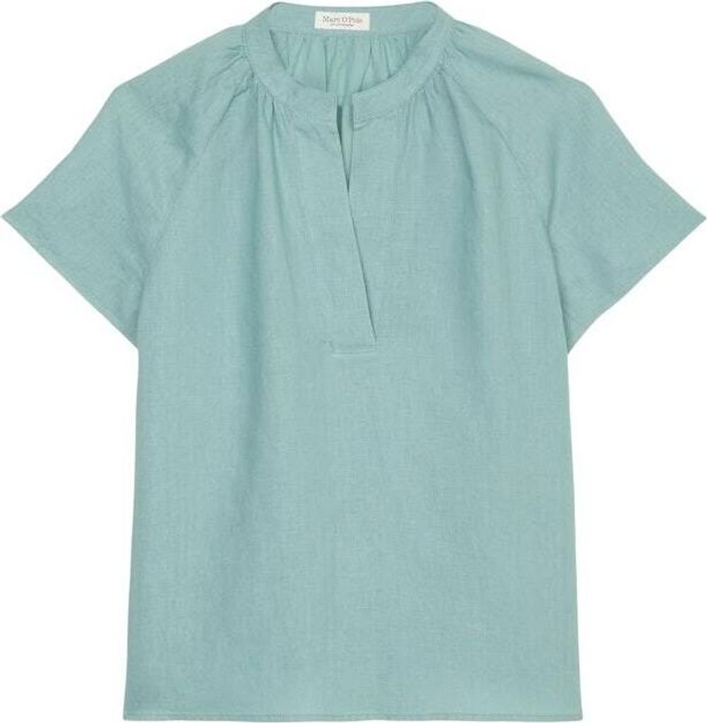 Blouse, relaxed fit, short raglan s 424 soft teal Größe 38/38