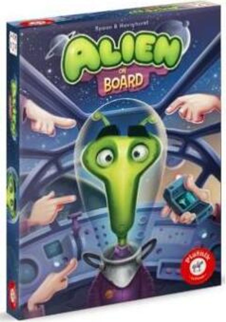 6667 - Alien on Board - Brettspiel, für 3-6 Spieler, ab 10 Jahren (DE-Ausgabe)