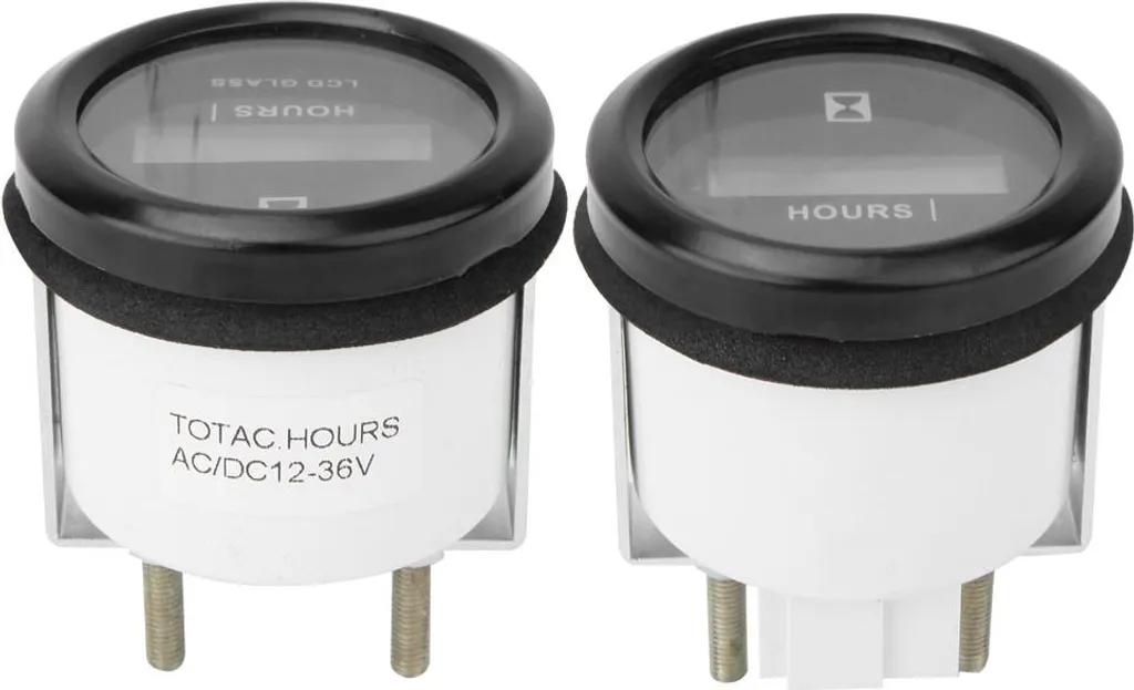 Indicateur de temps de service LCD pour maintenance générateur et BTP
