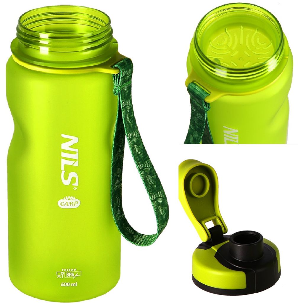 Tritanová fľaša na pitie NILS Camp NC1740 600 ml zelená Obrázok produktu 
